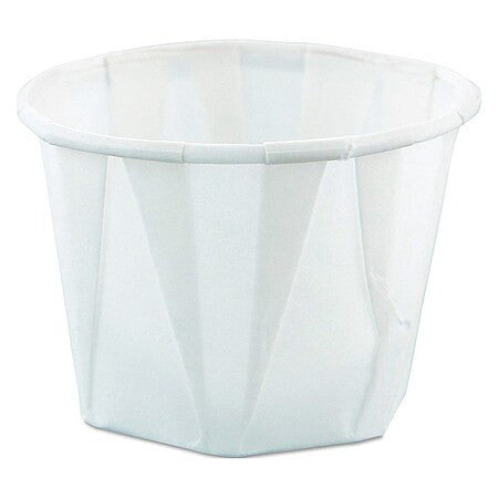 Zoro Select 100-2050 Souffle Cup 1 Oz. White, Paper, Pk5000