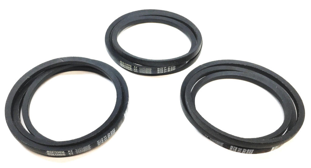 Bestorq X3 Oil And Heat Resistant 1120 Drive Belt 5L820 (B79) [Lot of 3] NOS