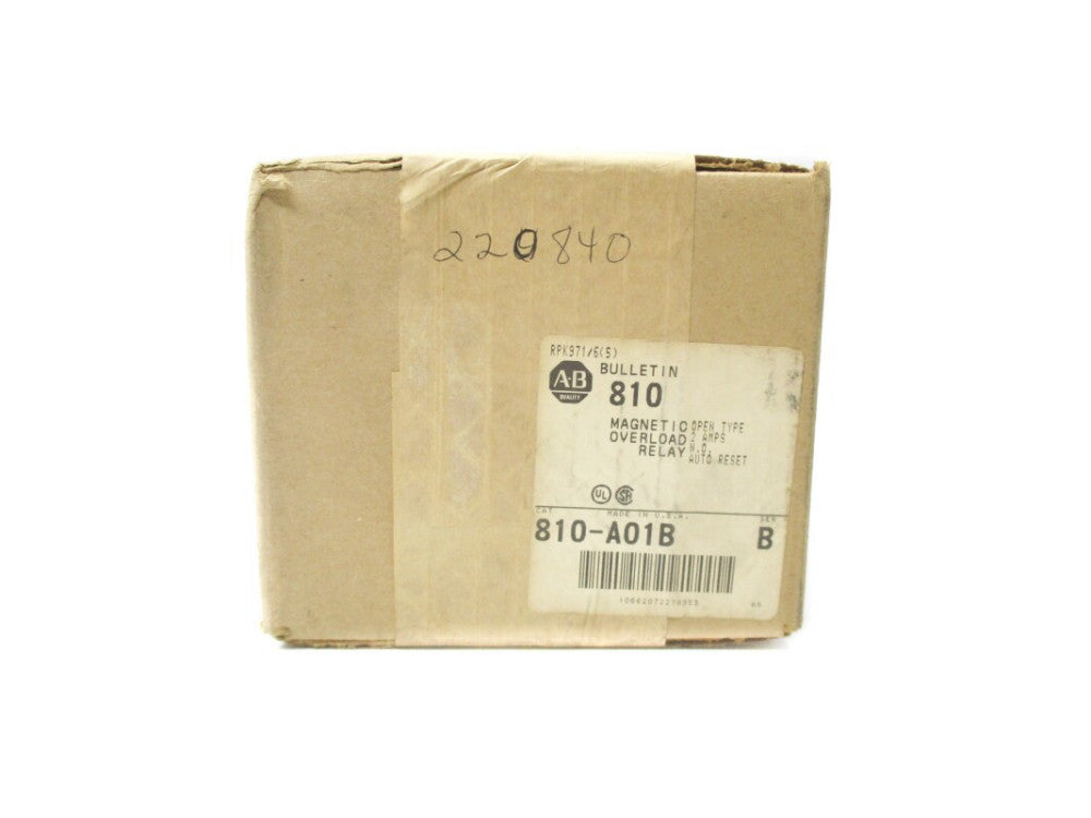 ALLEN BRADLEY 810-A01B SER. B (BR/WH) NSFS