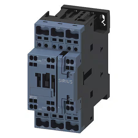 Siemens 3Rt20232ak60 Iecpowercontactr,Noreversing,110/120Vac