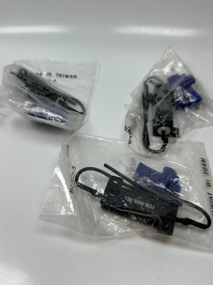 12V LED Load Resistor 50W 60hm (Lot of 3) New Fast Ship