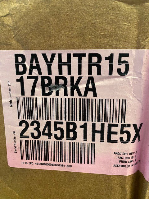 Trane BAYHTR1517BRKA