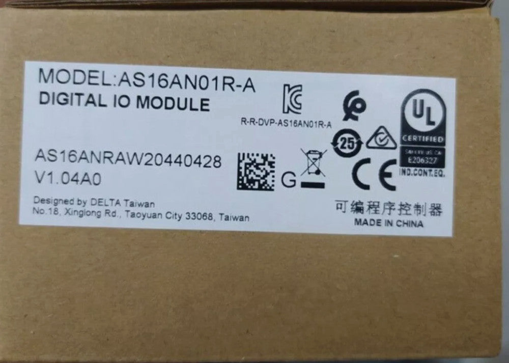One Brand New DELTA AS16AN01R-A Digital Input/Output Module