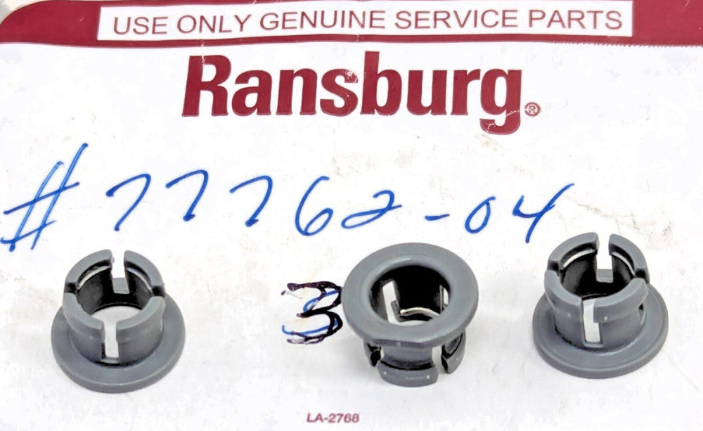 (3) 77762-04 8mm 5/16” Collet Half Cartridge For A10729-00 4-Color Valve [OF52]