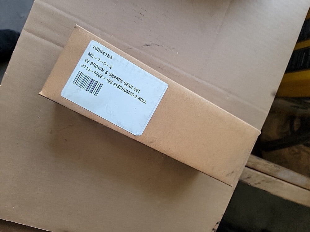 BSM- Brown & Sharpe 713-9002-105 Gear set for Model 2,12  - NEW UNOPENED