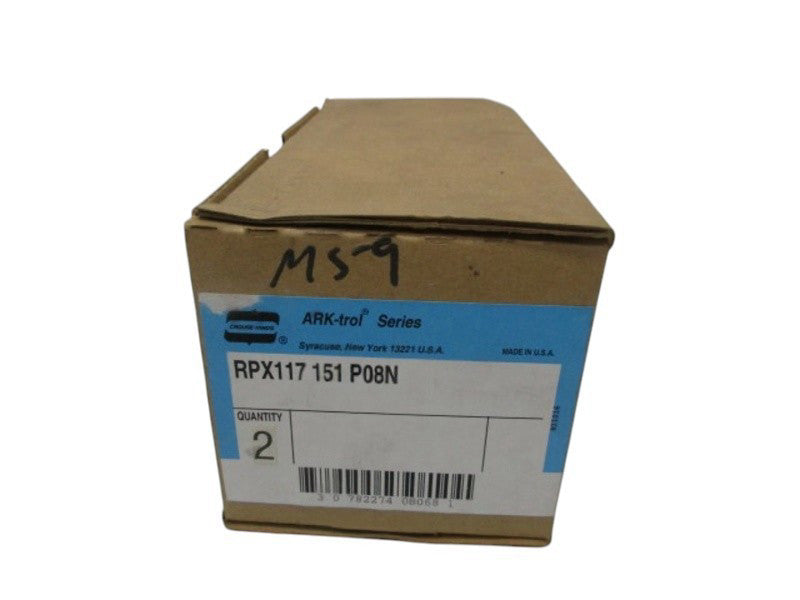 CROUSE HINDS RPX117151P08N (PKG OF 2) NSMP