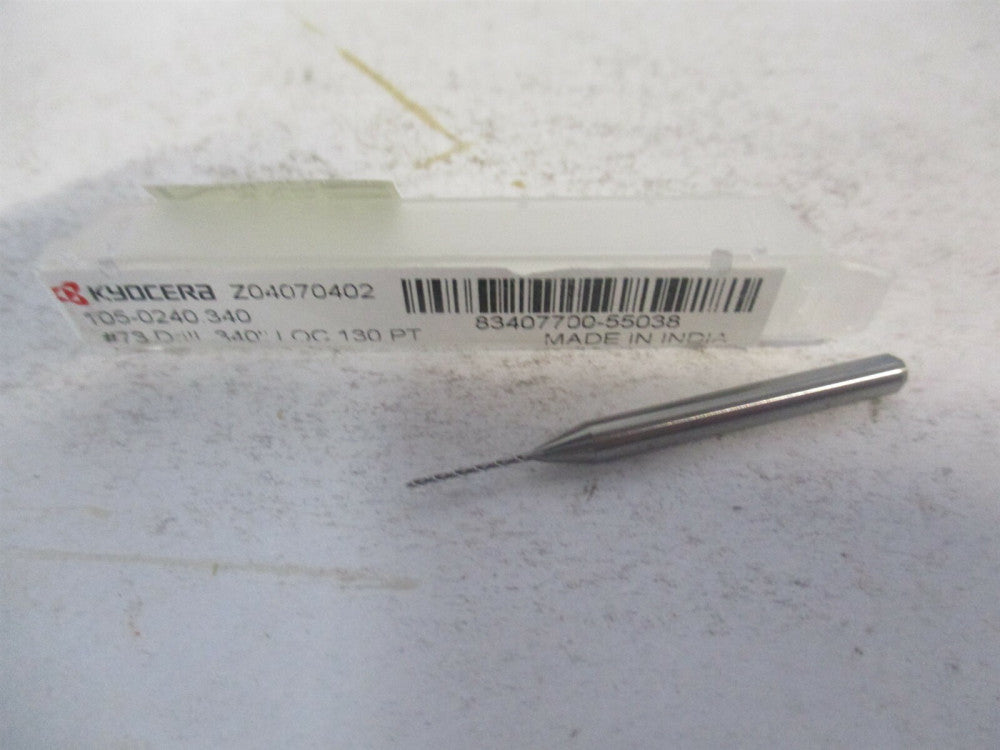 SGS (07298) #73 130° 1/8" x 1-1/2" OAL Regular Spiral Circuit Board Drill Bit 