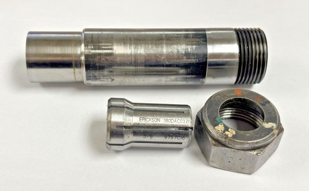 COLLET EXTENSION 5/8"-11-1/2 X 5" ERICKSON COLLET 3/8"
