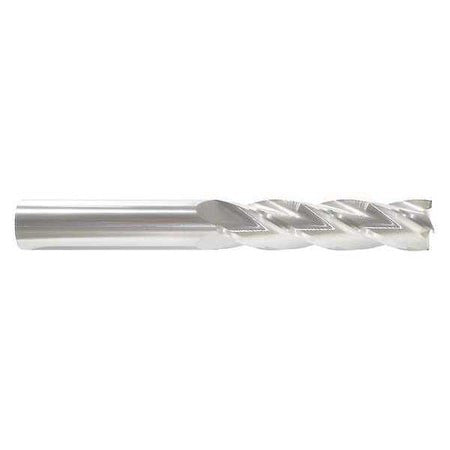 Zoro Select 218-001157 End Mill,3/4 In.4 Flutes,Bright