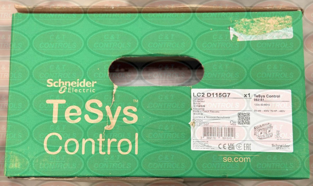 Schneider Electric LC2D115G7 115A 120V Reversing Contactor New In Box USA Stock