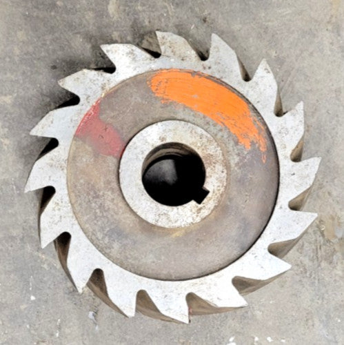 NATIONAL SHELL END MILL 7" DIAMETER 4" WIDTH 3/4" ARBOR 16-TEETH
