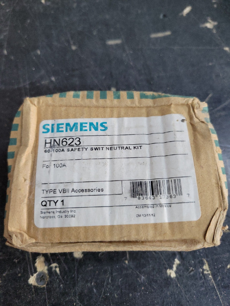 1- NEW Siemens HN623 LOW VOLTAGE VBII HEAVY DUTY SAFETY SWITCH ACCESSORY
