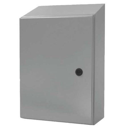 Wiegmann N412363012cst 1/4 Turn Latch Electrical Enclosures, 36 In H, 12 In D,