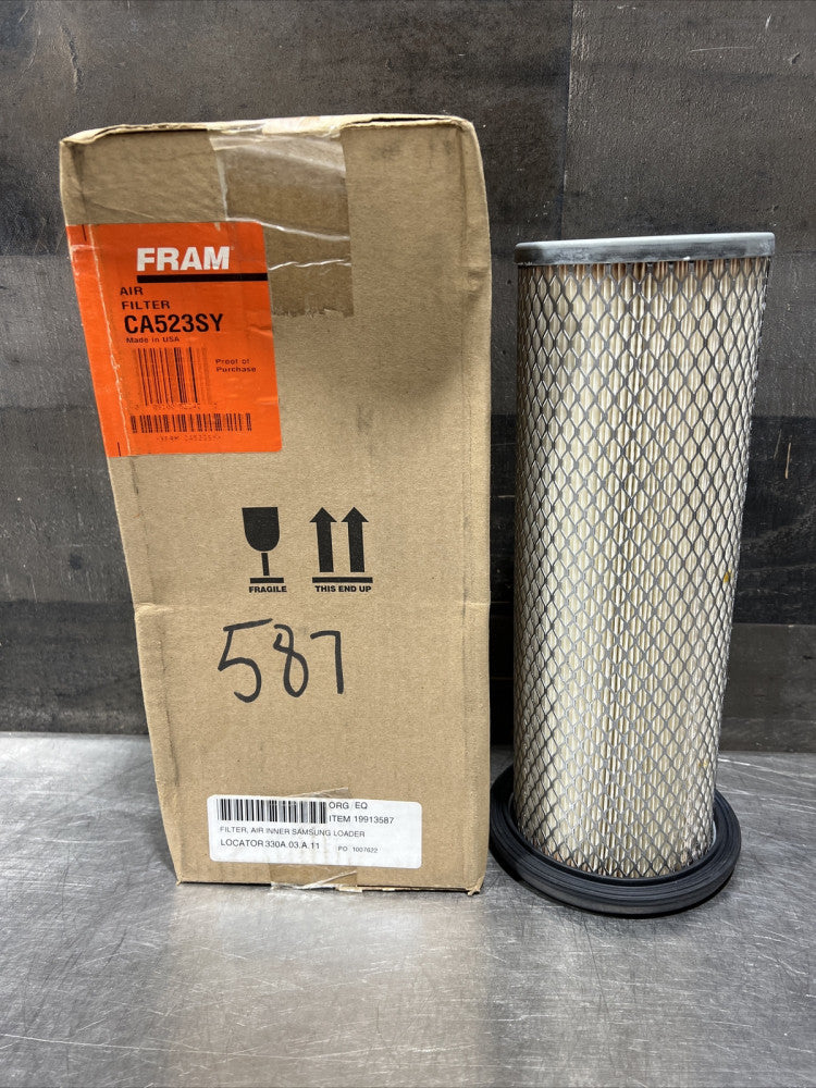 Nos Fram CA523SY Air Filter Replaces 46488 A52266 2924 LAF8808 AF490M 87924