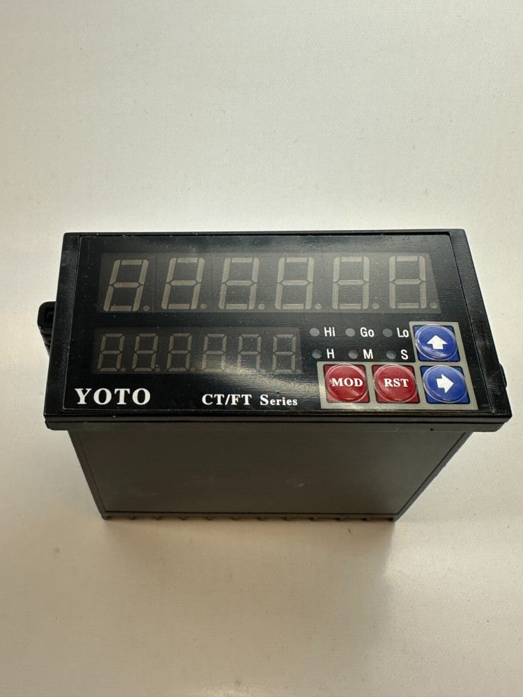 YOTO CT8-PS62B CT8 Counter Power 85-260VAC Range 19999-99999 NIB - Fast Ship USA