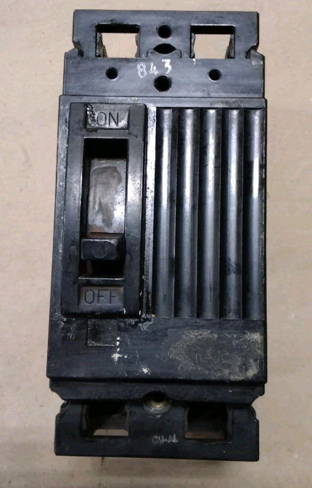 GE TEF124Y100 2 Pole 100 AMP CIRCUIT BREAKER A106
