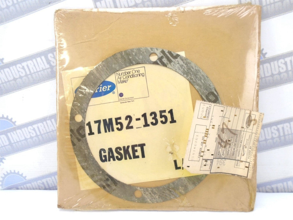 CARRIER - 17M-52-1351 - 17M CENTRIFUGAL CHILLER GASKET - (NEW OLD STOCK)