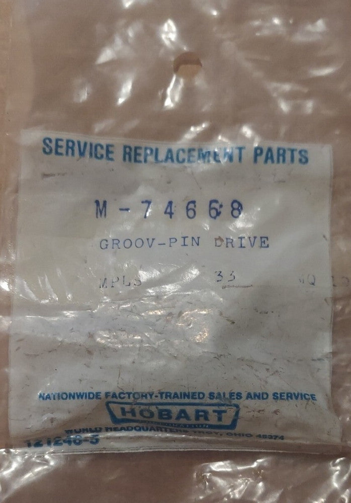 Hobart 00-74668 / M-0074668 Groov-Pin Drive
