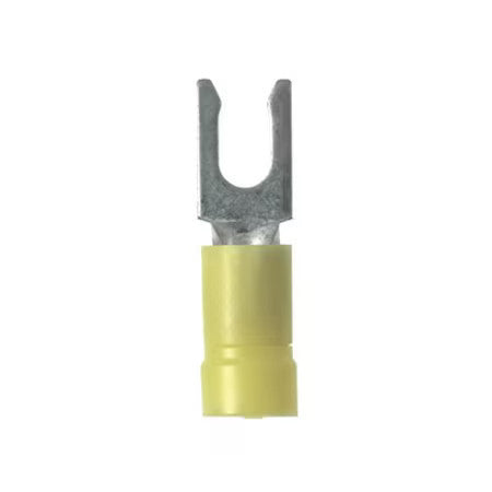 PANDUIT PV10-14LF-L 12-10 AWG Vinyl Locking Fork Terminal 1/4" Stud PK50, Max.