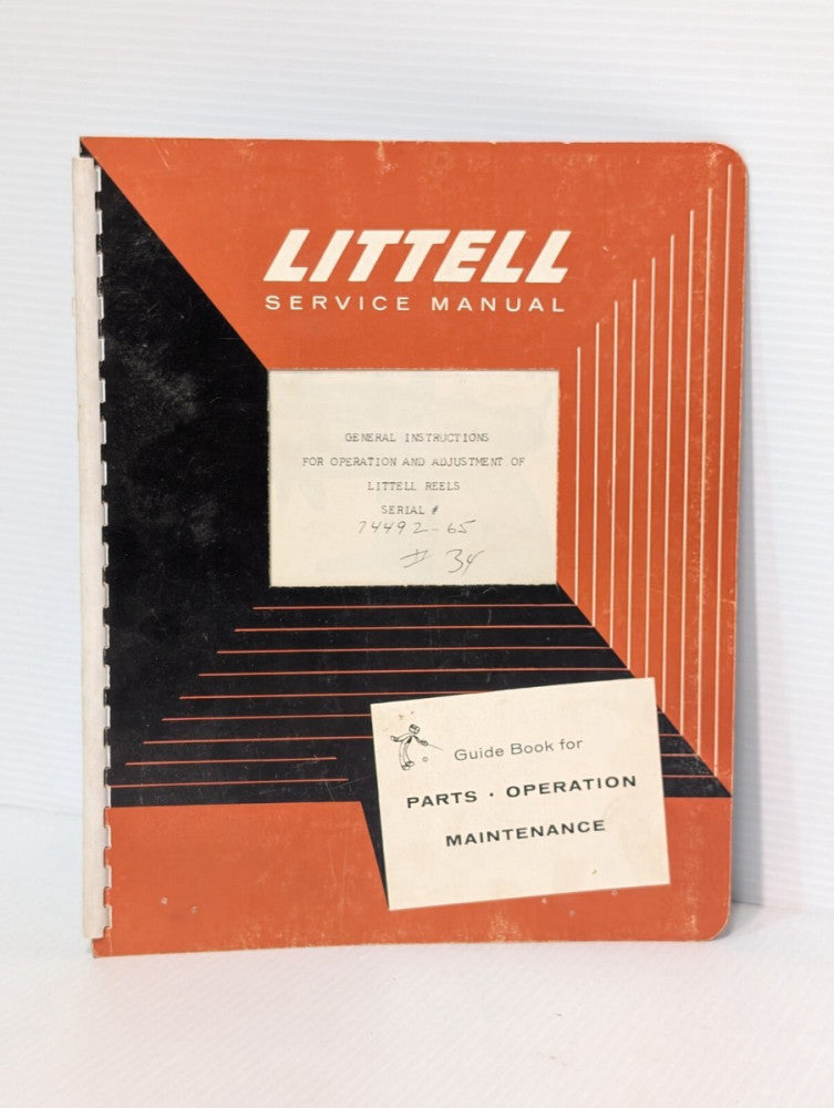 Littell Instruction Manual for the Operation and Adjustment of Littell Feeds