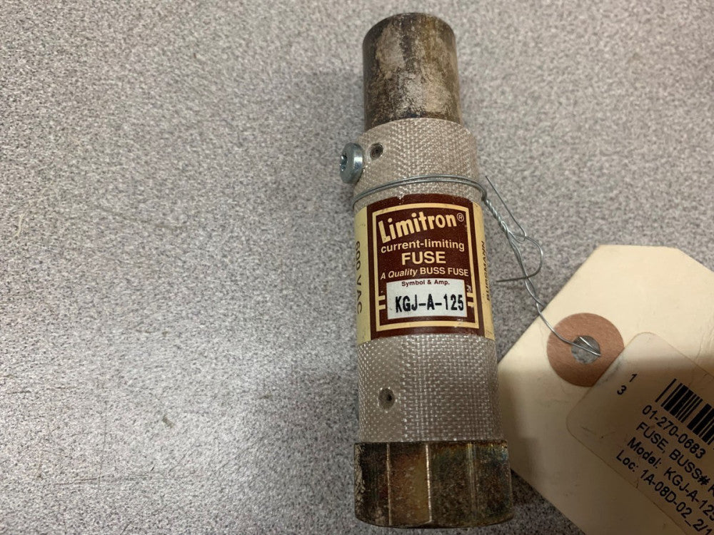 NEW NO BOX LIMITRON FUSE KGJ-A-125