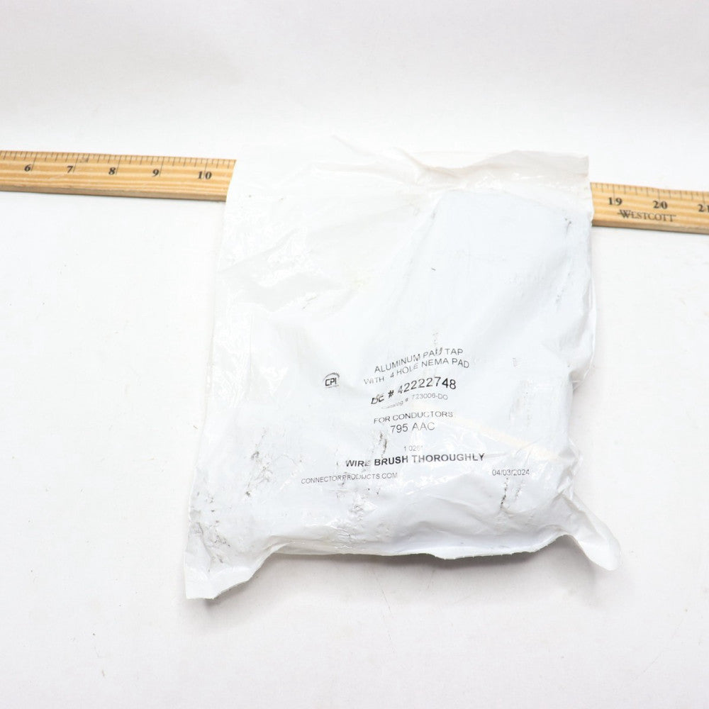 CPI Pad Tap Connector C-Tap AAC ACSR Conductor Aluminum 723006-DO