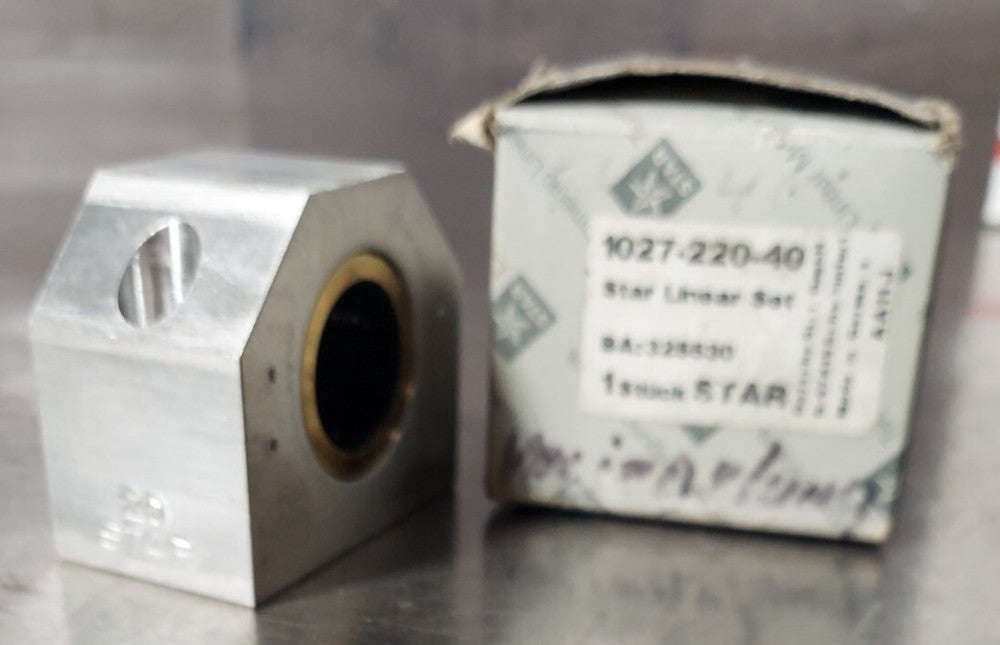Star 1027-220-40 Linear Ball Bearing 20mm Bore