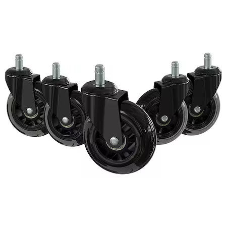 Flash Furniture Bl-Lb-C-800-Gg Office Chair Caster Wheels,3"L, Pk5