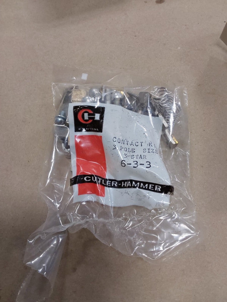 CUTLER HAMMER 6-3-3 CONTACT KIT 3 POLE, 633