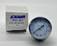 Exair MODEL 9011 Pressure Gauge, 0-160Psi 