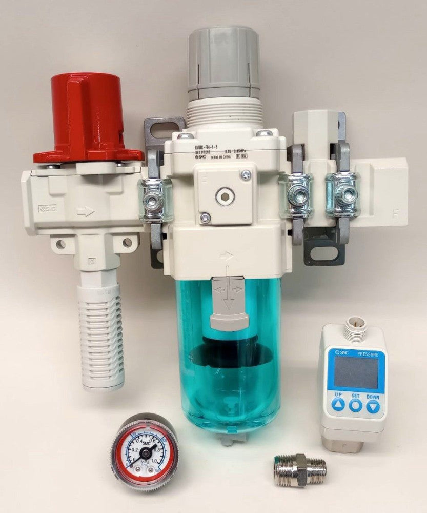 SMC AC40X-F04-6-B-X2136 FRL Combination Filter Regulator/Lubricator