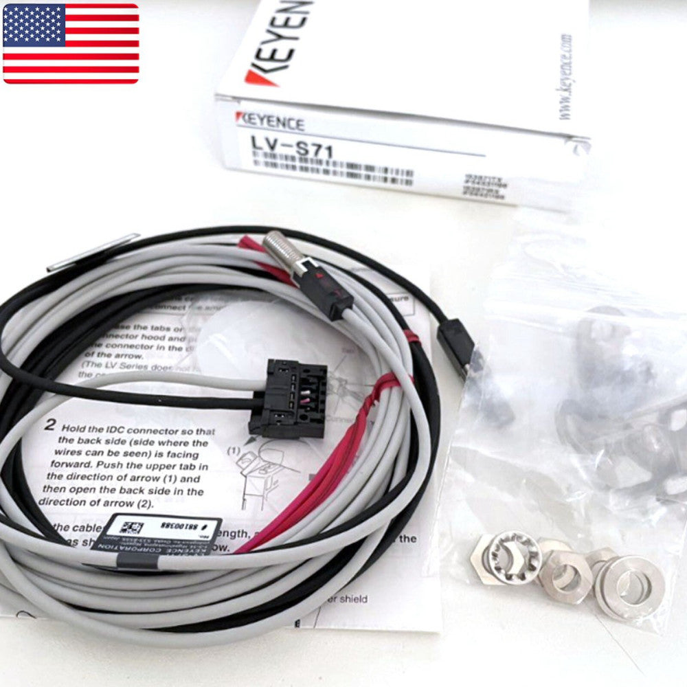 One Brand New Keyence LV-S71 Laser Sensor Switch - US Stock