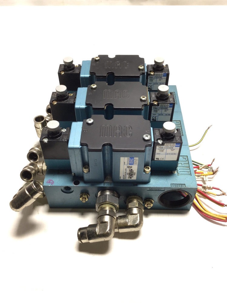 MAC 6341D-000-PM-113DA - PME-113DABE Solenoid Valve 110/120V 50/60Hz 6.8W 25-...