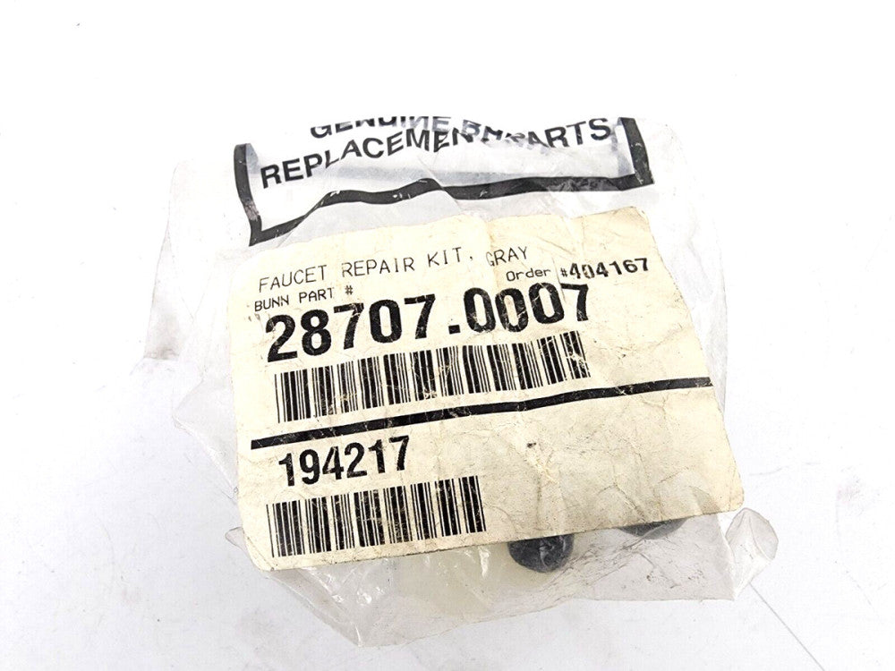 Bunn 28707.0007 Faucet Repair Kit Gray