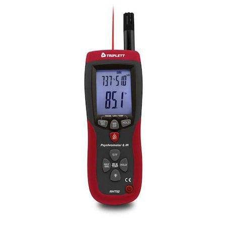 Triplett Rht52 Psychrometer W/ Built In Ir Thermometer