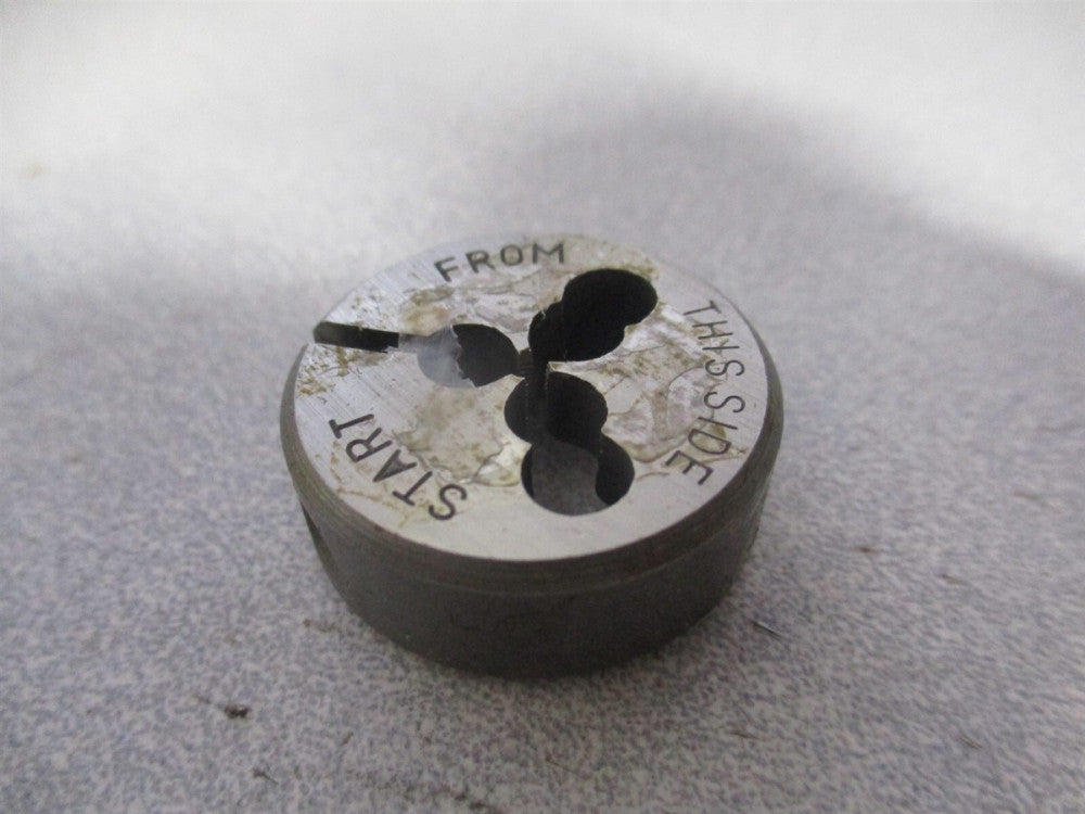 M1.8x0.35 Metric Coarse Thread Adjustable Round Die 13/16" Outside Diameter