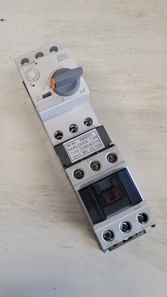 LS MEC MMS-32H Manual Motor Controller 11-17A w/ MC-25 Contactor KM402C