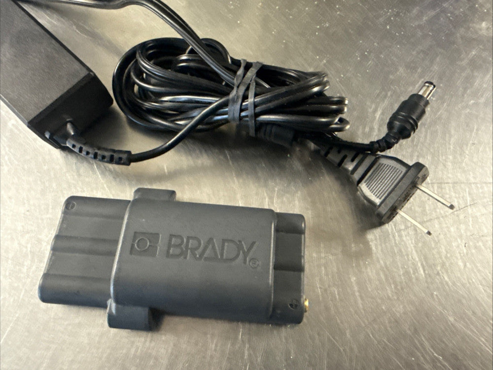 Genuine OEM Brady BMP21-PLUS-BATT 7.4V Li-Ion Battery & AC Adapter Charger Combo