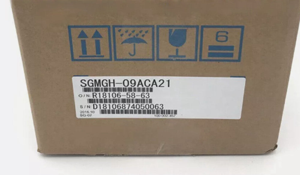 One Brand New YASKAWA AC SERVO MOTOR SGMGH-09ACA21 SGMGH09ACA21