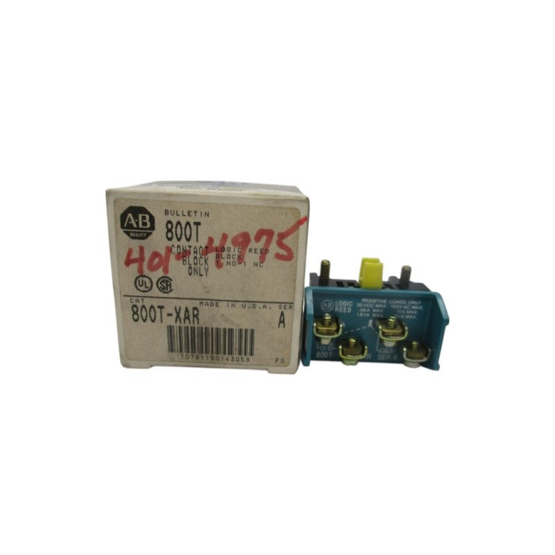 ALLEN BRADLEY 800T-XAR SER. A 30-150VDC 0.6A (GY/BL) NSMP