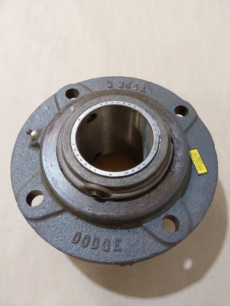 DODGE RELIANCE TYPE E PILOTED FLANGE BEARING 343DODGE 3" Bore