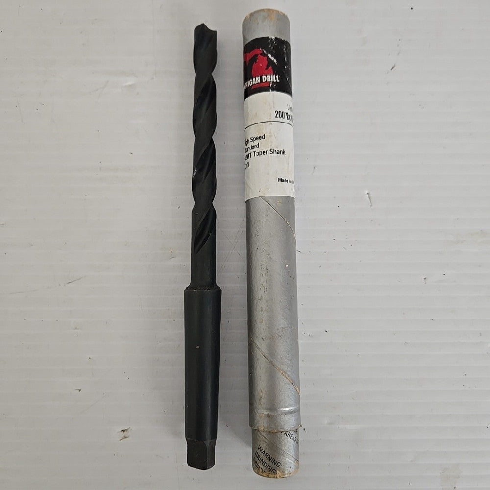 Michigan Drill #2MT Taper Shank 31/64 HS USA