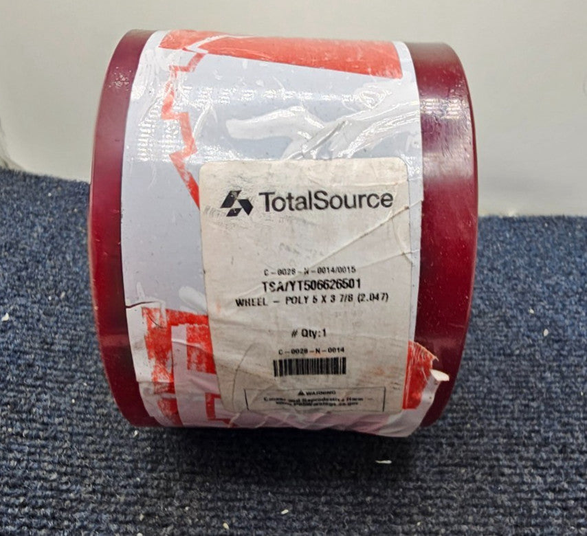 Total Source TSA/YT506626501 Poly Wheel 5 x 3 7/8 (2.047)