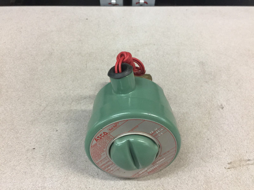 NEW NO BOX ASCO 1/2"NPT 12VDC 50PSI VALVE 8269A18
