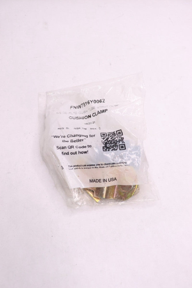 FNW Plated Cushion Tube Strut Clamp 5/8" OD FNW7816Y0062