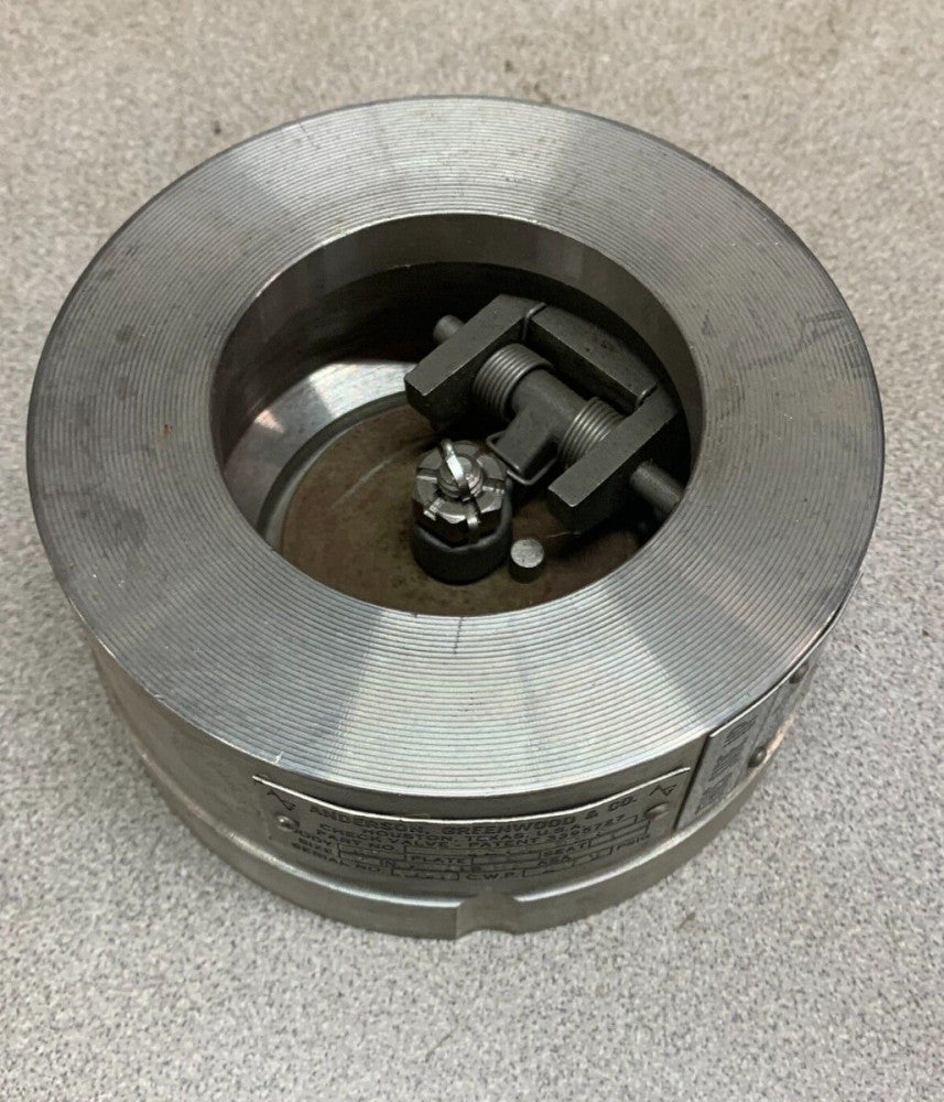 NEW NO BOX ANDERSON GREENWOOD CV1A0215SST 2" SS CHECK VALVE CVIA0215 SST