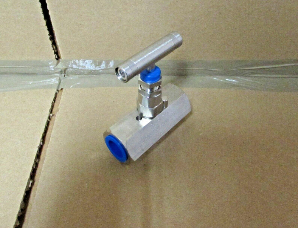 TEXAS OILFIELD PRODUCTS 1/2" NPT NEEDLE VALVE,316SS, 10K psi  N/NIB! MAKE OFFER!