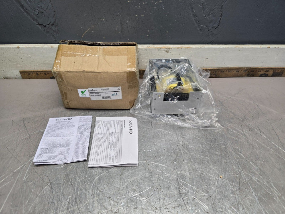 SOLA SLS-24-036T DC POWER SUPPLY IN-100-240V OUT-24V@3.6A NEW IN BOX!MAKE OFFER!