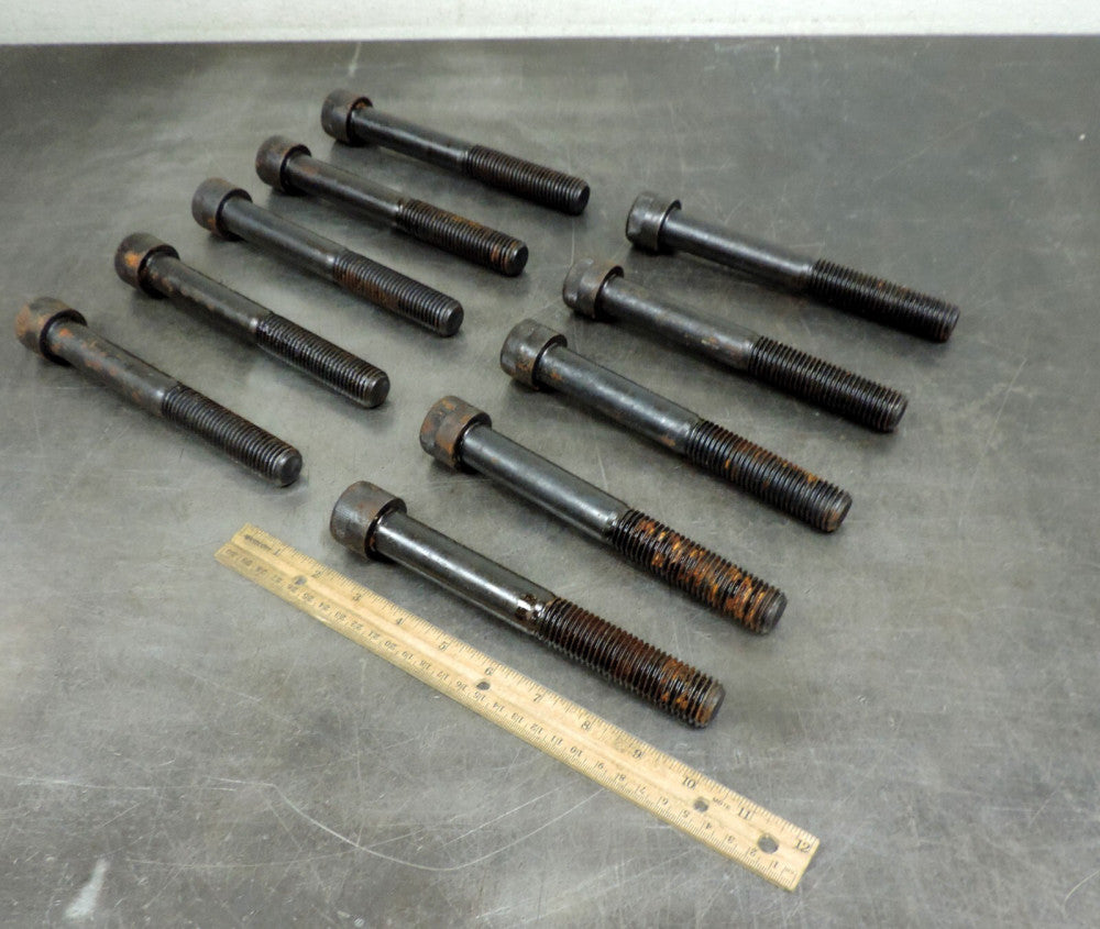 Industrial Kerr Socket Head Cap Bolt Screw 7/8"-9 x 7  Lot of Ten (10)