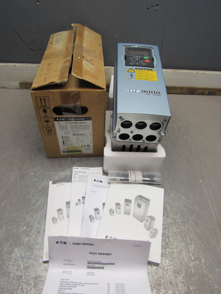 EATON SPX9000 VFD DRIVE SPX006A2-4A1B1 480VAC 50/60Hz 6/7.5HP NEW IN THE BOX !!